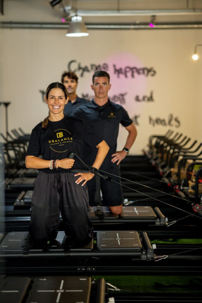 Equipo DBalance Ibiza en el estudio Training Boutique