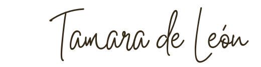 Firma de Tamara de León